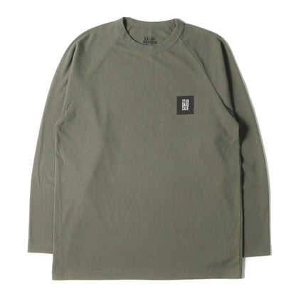 24SS ワンポイント ボックスロゴ テックドライ ロングスリーブ カットソー (SD Tech Dry Box Logo Long Sleeve T)