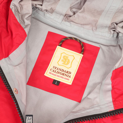 ワンポイント SD ロゴ ナイロンリップストップ マウンテンパーカー