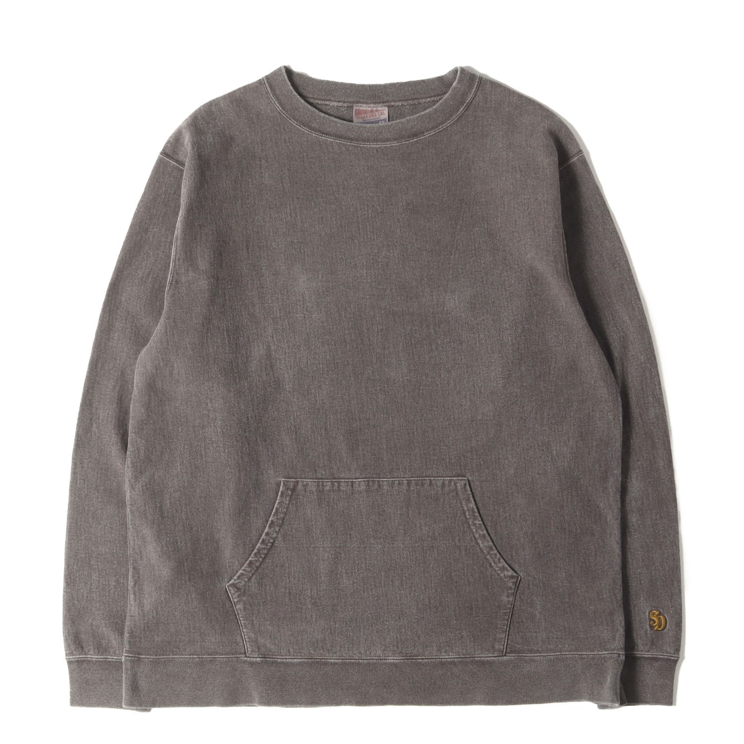 ガーメントダイ ウォッシュ加工 フロントポケット スウェット / 裏毛