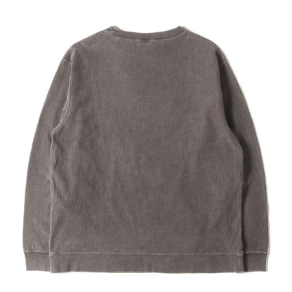 ガーメントダイ ウォッシュ加工 フロントポケット スウェット / 裏毛