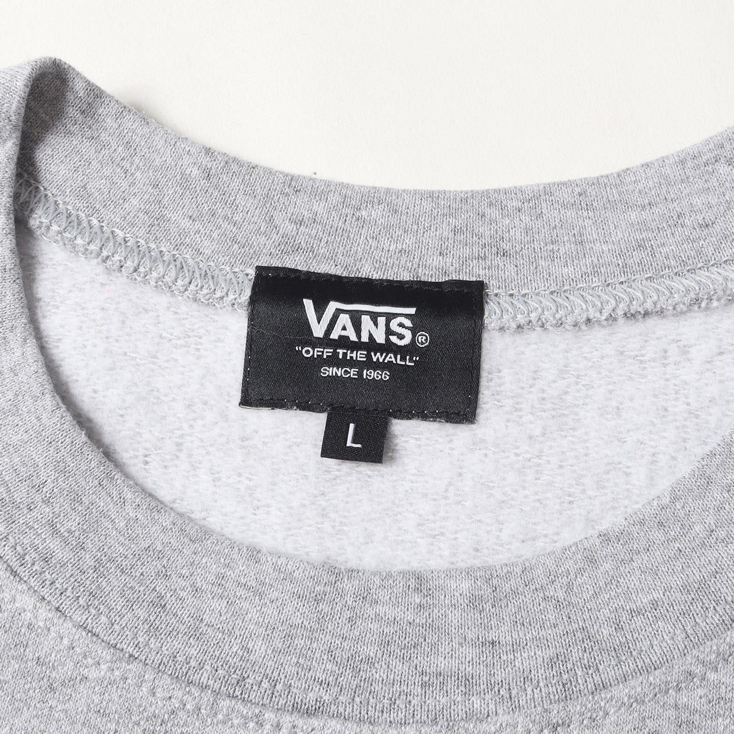 23SS × VANS ロゴ コットンポリ スウェット (VANS × SD LOGO SWEAT) / 裏起毛