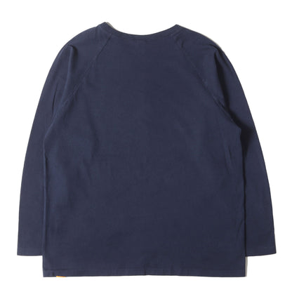 ワンポイント ロゴ ロングスリーブ Tシャツ (SD US Cotton Logo Baseball T)