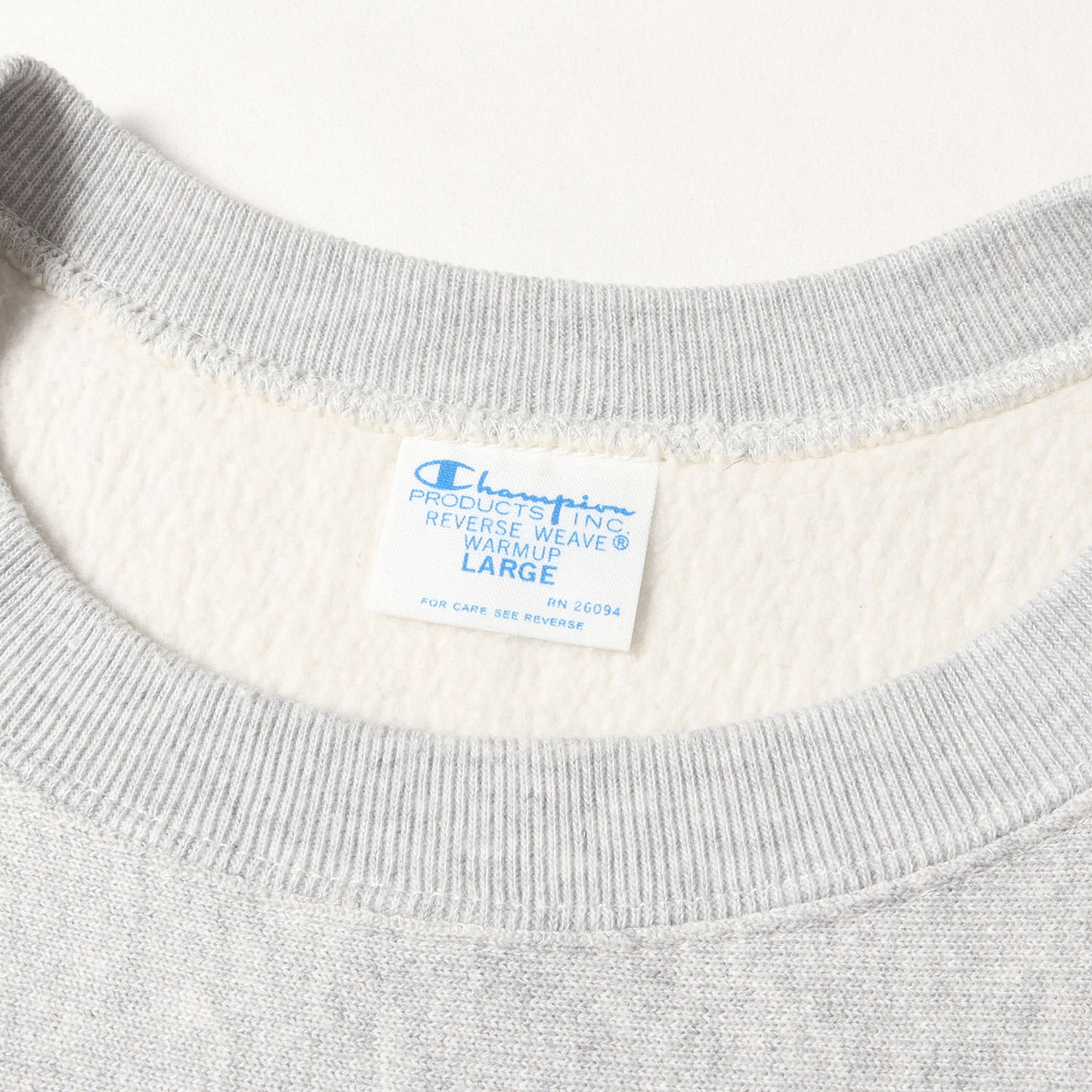 22AW × Champion カレッジロゴ プリント スウェット (SD REVERSE WEAVE CREW SWEAT)