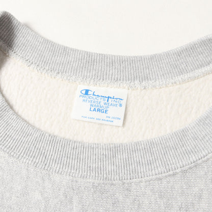 22AW × Champion カレッジロゴ プリント スウェット (SD REVERSE WEAVE CREW SWEAT)