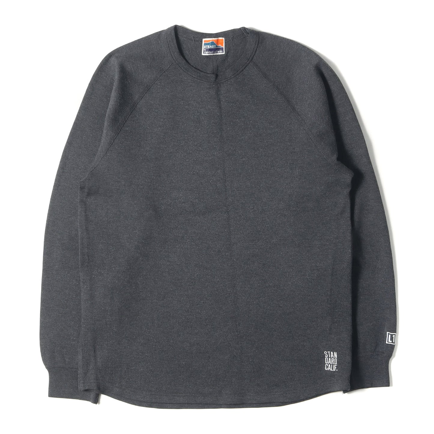 ヘム ロゴ 刺繍 ラグラン カットソー (SD TECH WARM LONG SLEEVE)