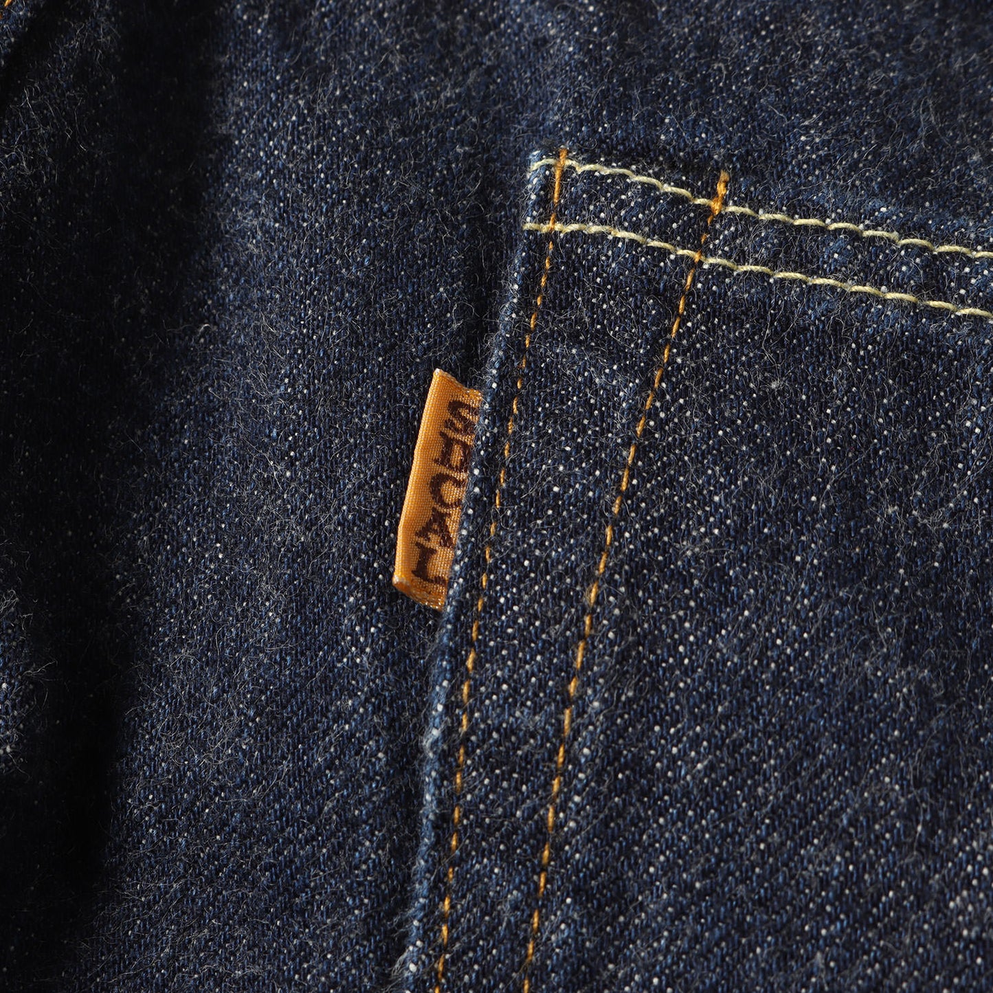 ワンウォッシュ ストレート デニム パンツ (SD 5P Denim Pants S901 One Wash) / ボタンフライ