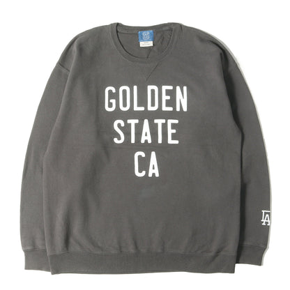 23AW 発泡 ロゴ スウェット (Crew Neck Sweat) / 裏起毛