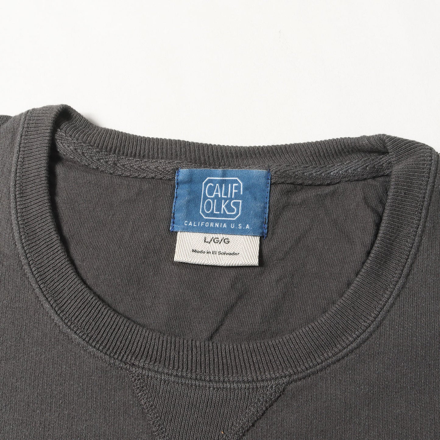 23AW 発泡 ロゴ スウェット (Crew Neck Sweat) / 裏起毛