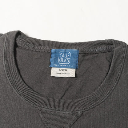 23AW 発泡 ロゴ スウェット (Crew Neck Sweat) / 裏起毛