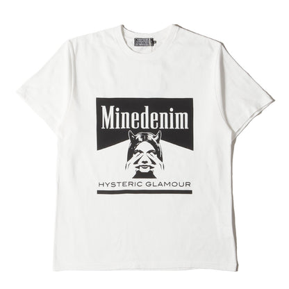 24AW × MINEDENIM マルボロ パロディ Tシャツ (Graphic T-Shirts MND-HYS005) / SEE NO EVIL