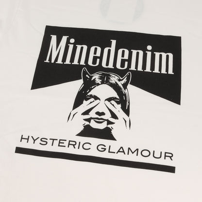 24AW × MINEDENIM マルボロ パロディ Tシャツ (Graphic T-Shirts MND-HYS005) / SEE NO EVIL