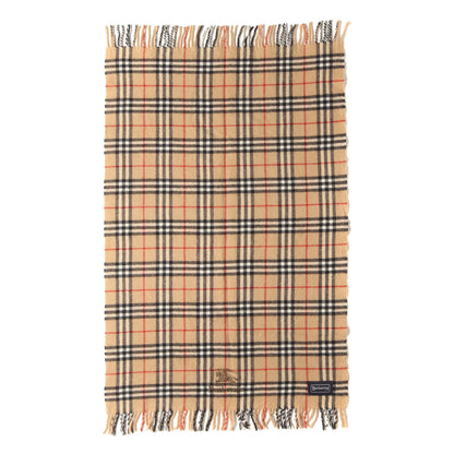 フリンジ ノバチェック ニット ブランケット / Burberrys