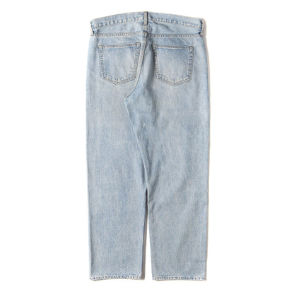 ウォッシュド デニム パンツ (Washed Denim Pants 22SAP-04-05H) / ボタンフライ