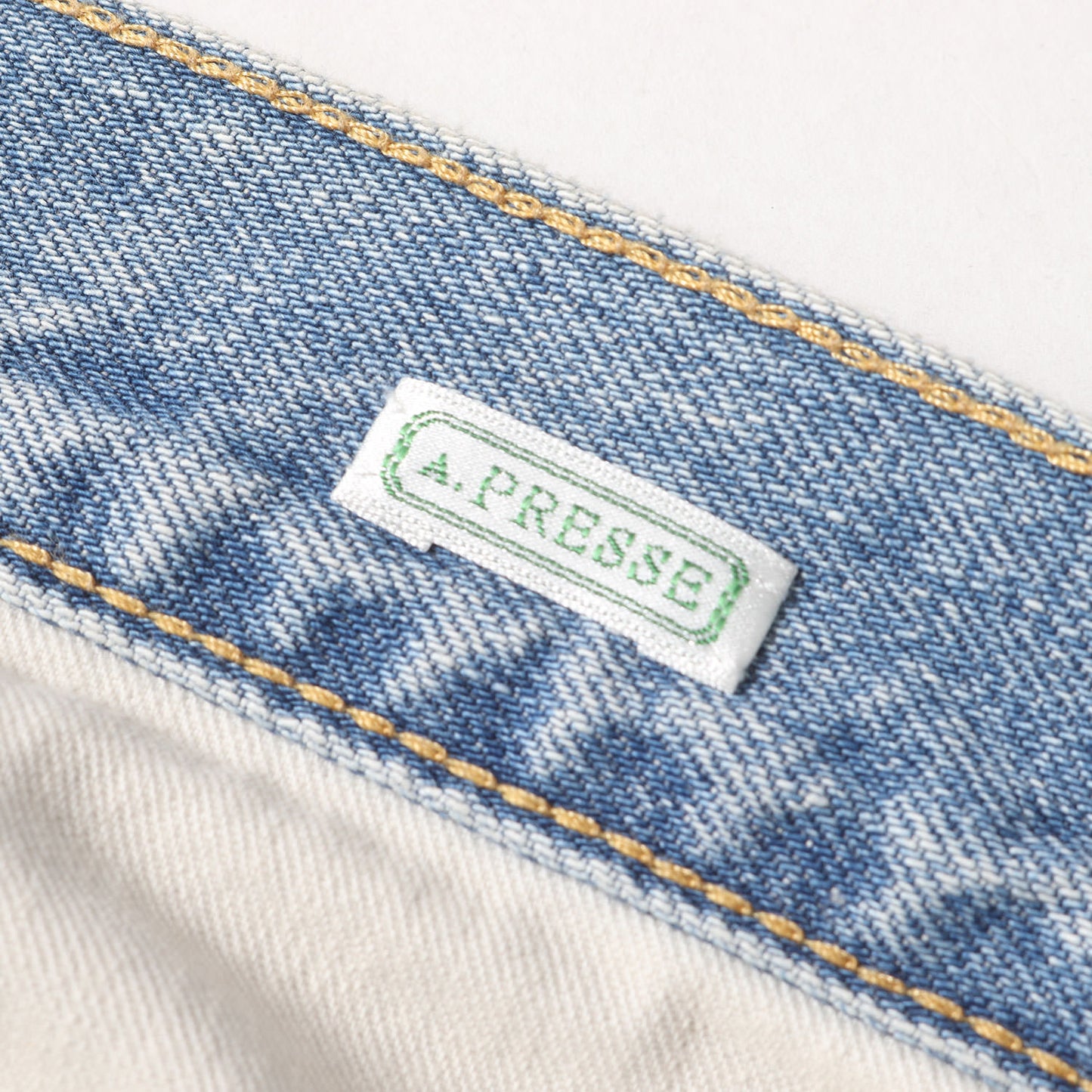 ウォッシュド デニム パンツ (Washed Denim Pants 22SAP-04-05H) / ボタンフライ