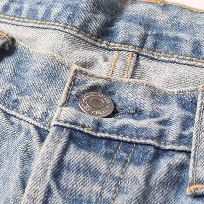 ウォッシュド デニム パンツ (Washed Denim Pants 22SAP-04-05H) / ボタンフライ