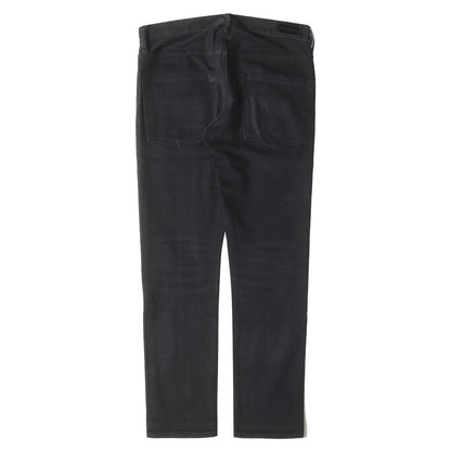 ストレッチ ブラックデニム ナロー スキニー パンツ (DIN-4 Narrow TROUSERS SKINNY)