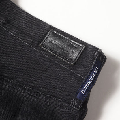 ストレッチ ブラックデニム ナロー スキニー パンツ (DIN-4 Narrow TROUSERS SKINNY)