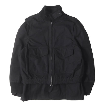 24AW テーラード ドッキング ボンバー ジャケット (Rip Stop Jacket 24-03431M)