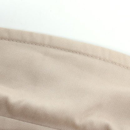 ノバチェック裏地 フライフロント ステンカラー ハーフ コート / MADE IN ENGLAND