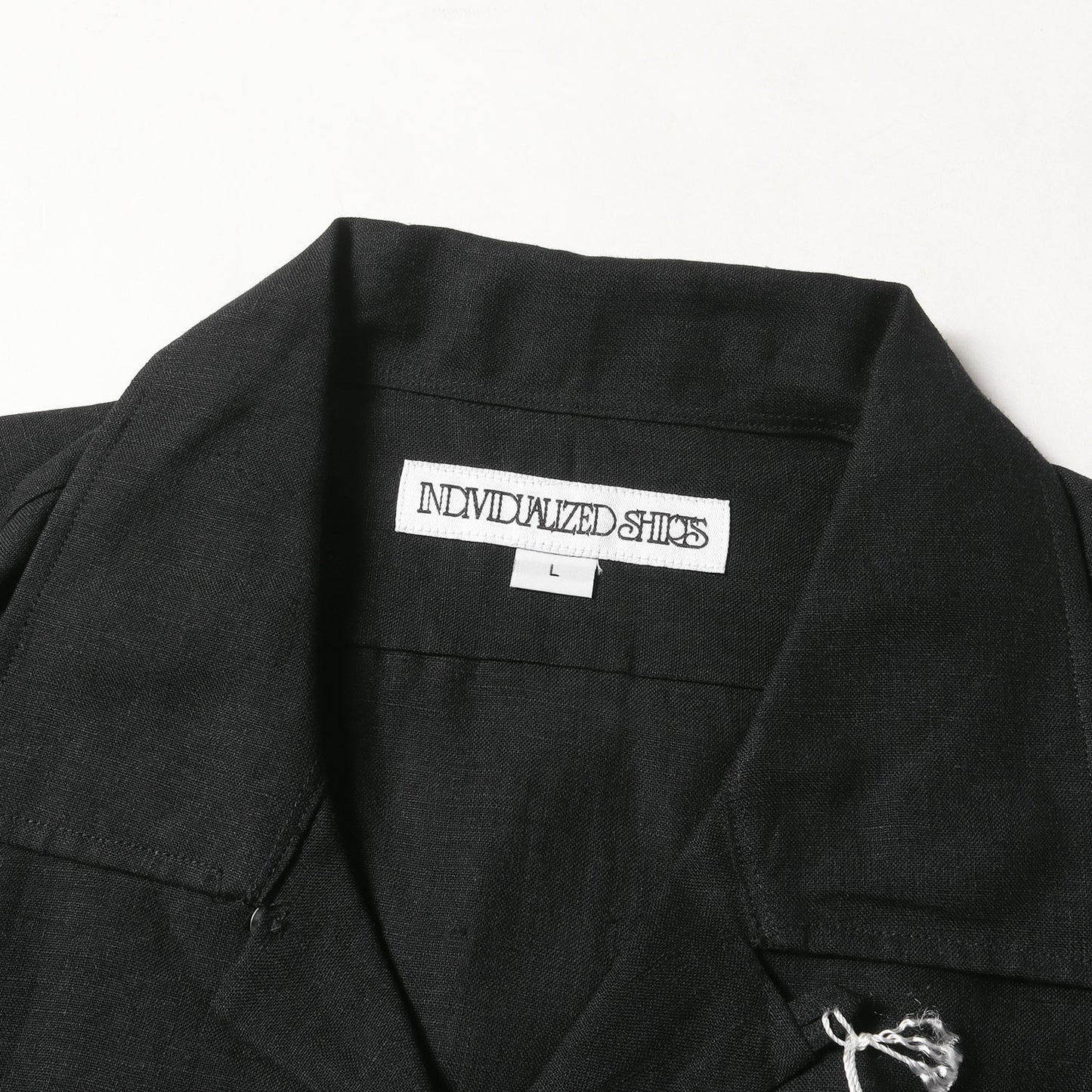 オープンカラー リネン 半袖 シャツ / MADE IN USA