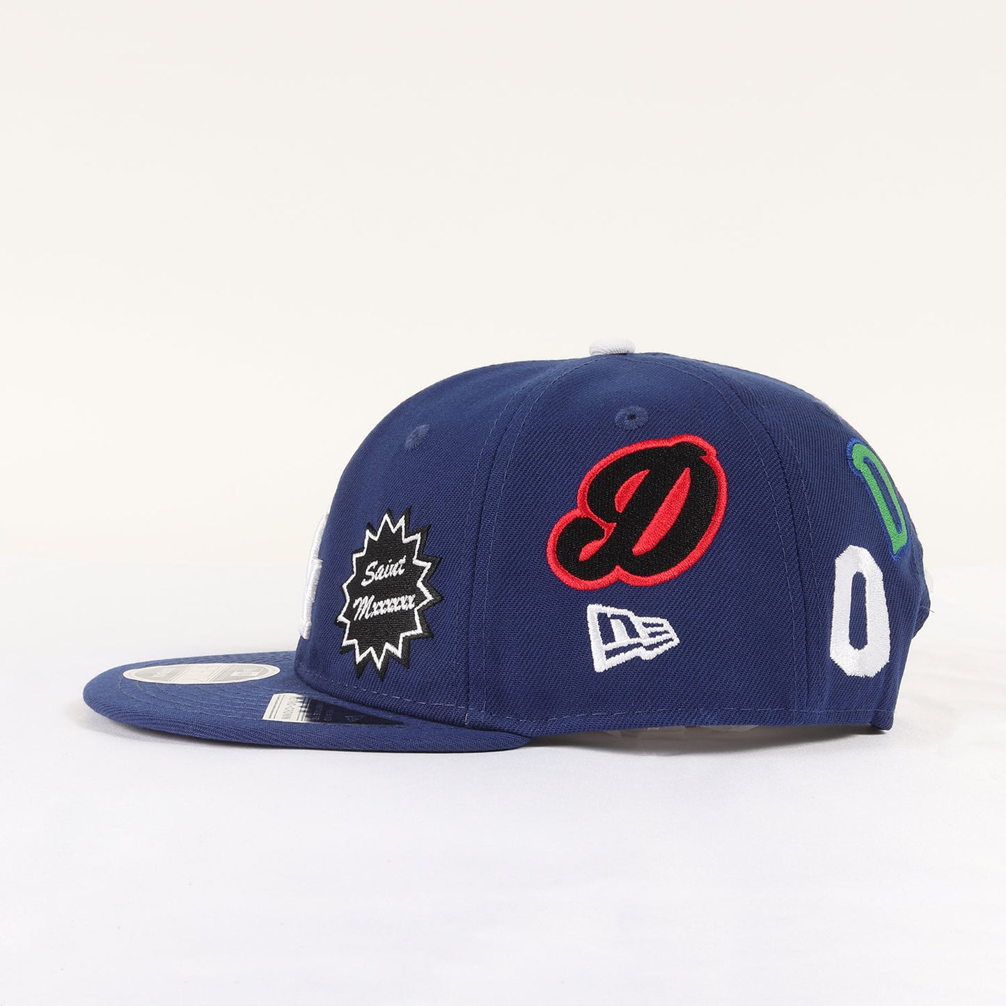 25SS × NEW ERA 9FIFTY ロゴ 刺繍 ベースボール キャップ (NE CAP DODGERS BLUE SM-HR8-0000-C46)
