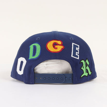 25SS × NEW ERA 9FIFTY ロゴ 刺繍 ベースボール キャップ (NE CAP DODGERS BLUE SM-HR8-0000-C46)