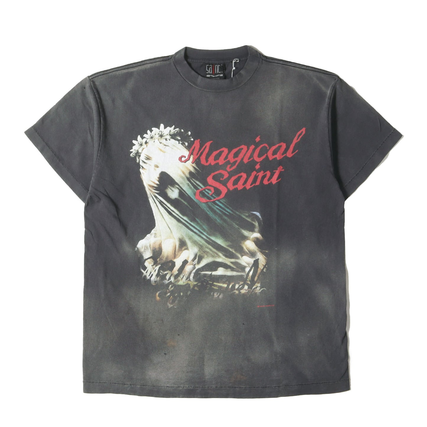 24SS ヴィンテージ加工 オーバーサイズ Tシャツ(SS TEE/MAGICAL SAINT SM-YS8-0000-006)