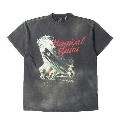 24SS ヴィンテージ加工 オーバーサイズ Tシャツ(SS TEE/MAGICAL SAINT SM-YS8-0000-006)