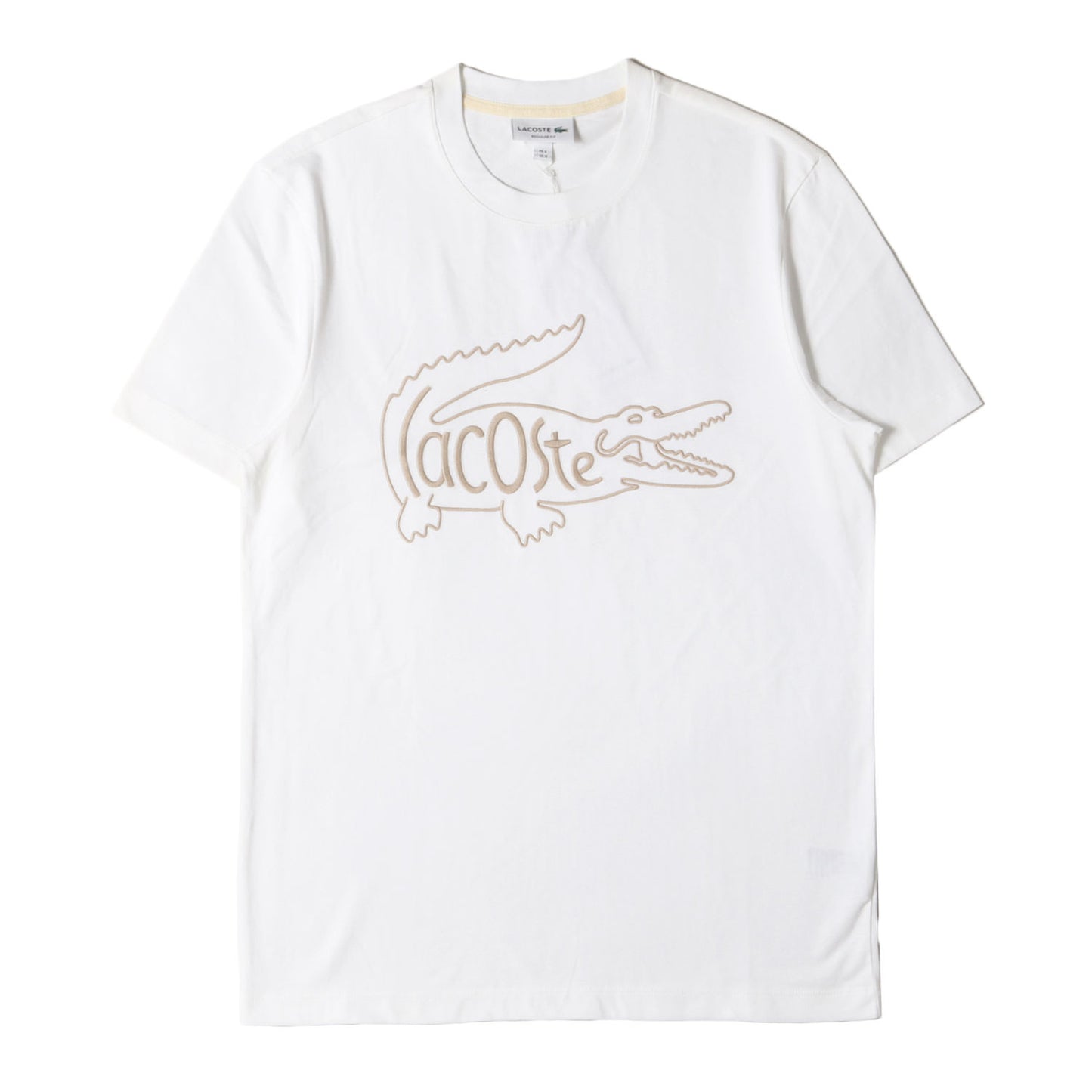 ヘリテージ ビッグ ロゴ 刺繍 Tシャツ (TH0051)