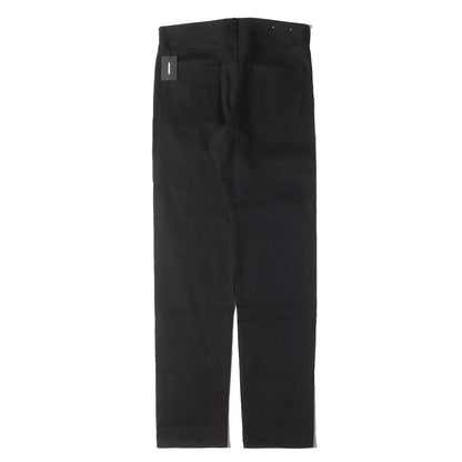 24AW スタンダード ストレート ブラック デニム パンツ (105 Standard Straight RGD FPK105N-99)