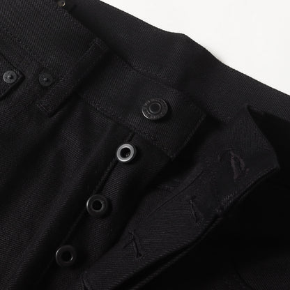 24AW スタンダード ストレート ブラック デニム パンツ (105 Standard Straight RGD FPK105N-99)