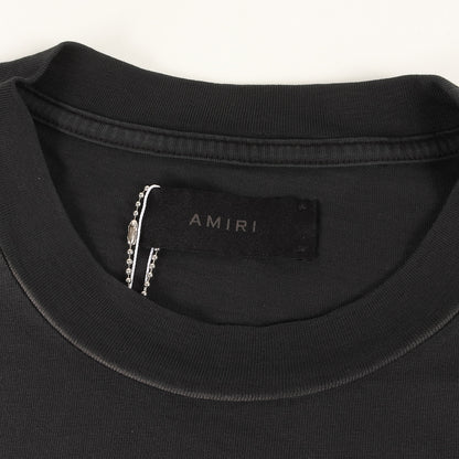 25SS フェード加工 グラフィック ロゴ Tシャツ (MUSIC RECORD TEE AMJYTE1168)