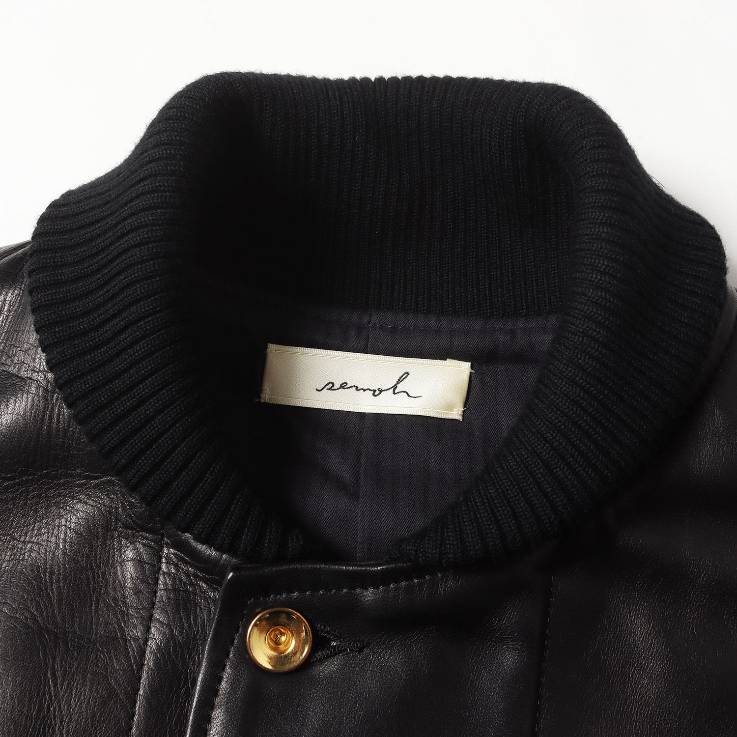 semoh (セモー) 22AW ホースレザー ファラオ ジャケット (Horse