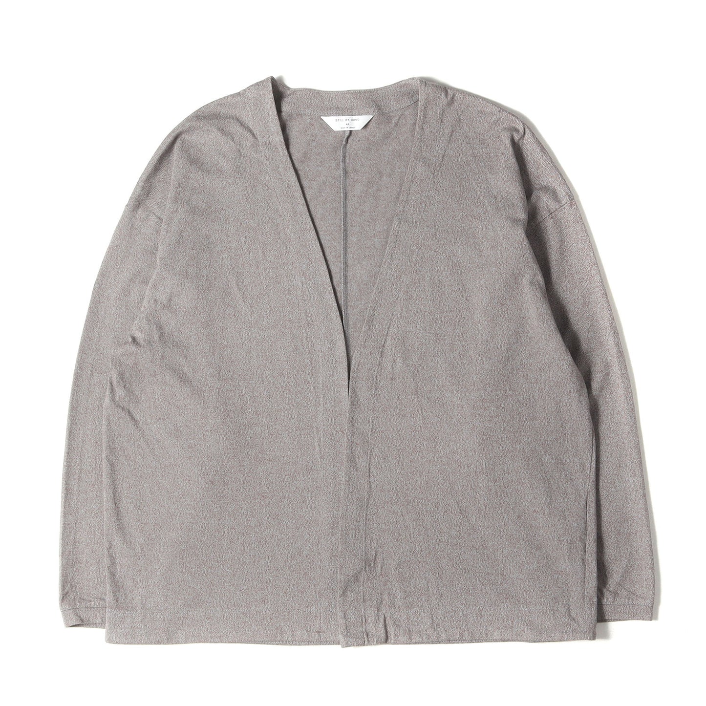 23SS ボタンレス メランジ カーディガン (Buttonless cardigan CS06231)