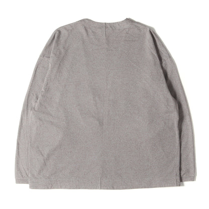 23SS ボタンレス メランジ カーディガン (Buttonless cardigan CS06231)