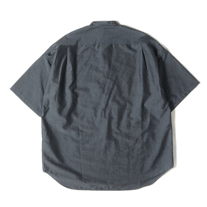 ソロスパンキュプラ 半袖 プルオーバー シャツ (822428)