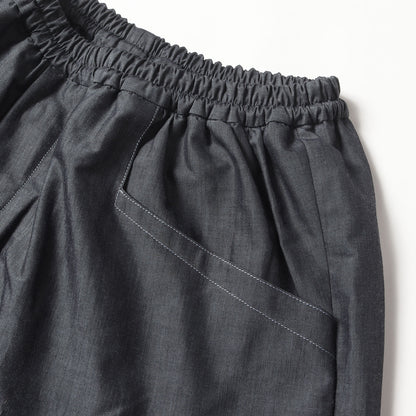 ウェザークロス イージー サルエル パンツ (SOLO SPUN CUPRO WEATHER CLOTH SARROUEL PANTS)
