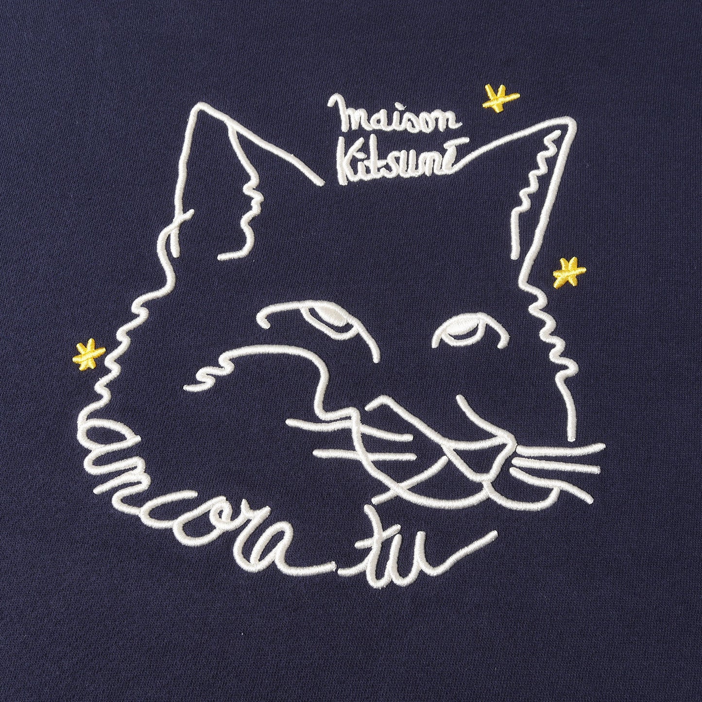 グラフィック ロゴ 刺繍 スウェット (CM00310KM0002) / 裏毛