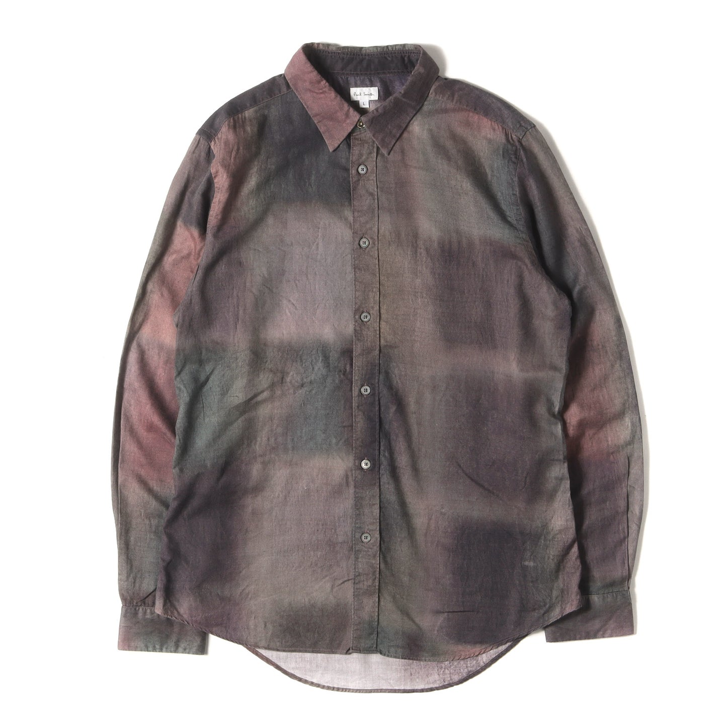 バウハウス チェック レクセルコットン ドレス シャツ (BAUHAUS CHECK PRINT SHIRT 253267 006L) / MADE IN JAPAN