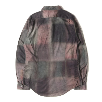 バウハウス チェック レクセルコットン ドレス シャツ (BAUHAUS CHECK PRINT SHIRT 253267 006L) / MADE IN JAPAN