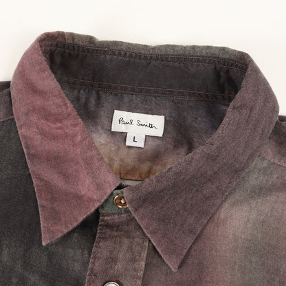 バウハウス チェック レクセルコットン ドレス シャツ (BAUHAUS CHECK PRINT SHIRT 253267 006L) / MADE IN JAPAN