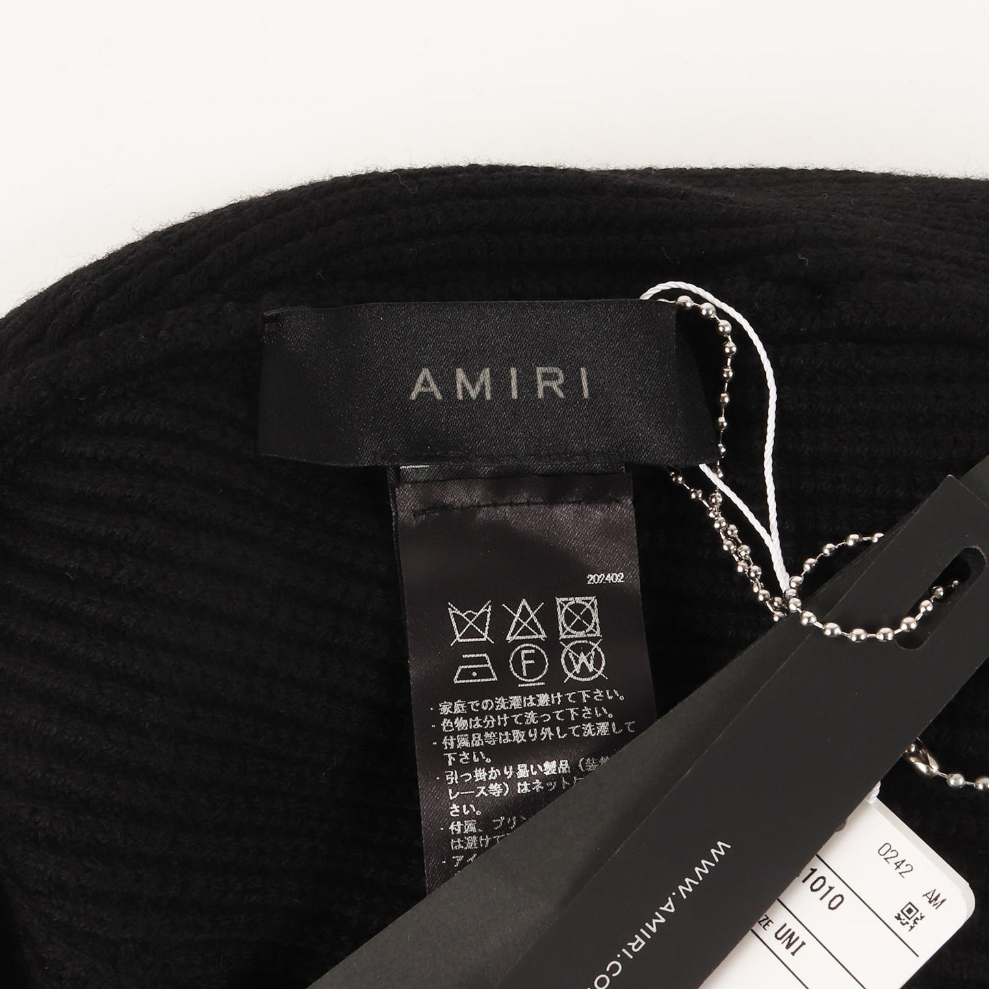 24AW メタル ロゴ ウール ニット キャップ (MA BEANIE SRAHAEA1010 SMRMW00)