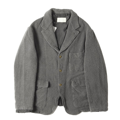 製品染 縮絨加工 ウール 3B テーラード (MILLED DRIVERS JACKET INNAT06-J02)