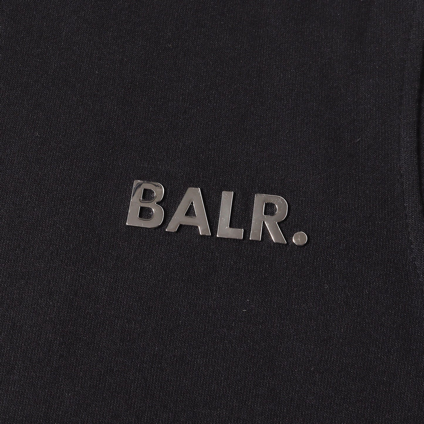 ワンポイント メタル ロゴ スウェット ジップ パーカー