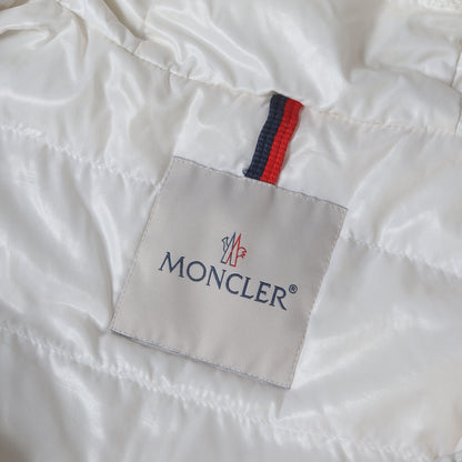 21SS トリコロール ロゴ 刺繍 フーデッド ダウンジャケット (OLARGUES G10911B60A00 54A91)