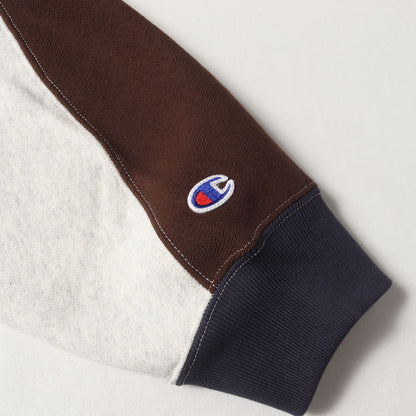 24AW × Champion クレイジーパターン スウェット パーカー (REVERSE WEAVE Hooded Sweatshirt C8-A128) / 裏起毛