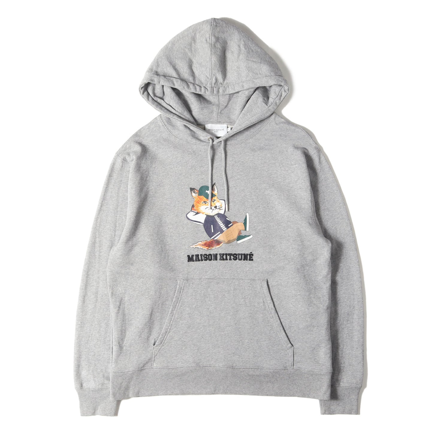 DRESSED FOX RELAXED スウェット パーカー (KM00307KM0001) / 裏毛