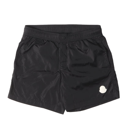 24SS メッシュライナー付き アイコン ワッペン 刺繍 ナイロン ショート パンツ (BOXER MARE J10912C00019 53326)