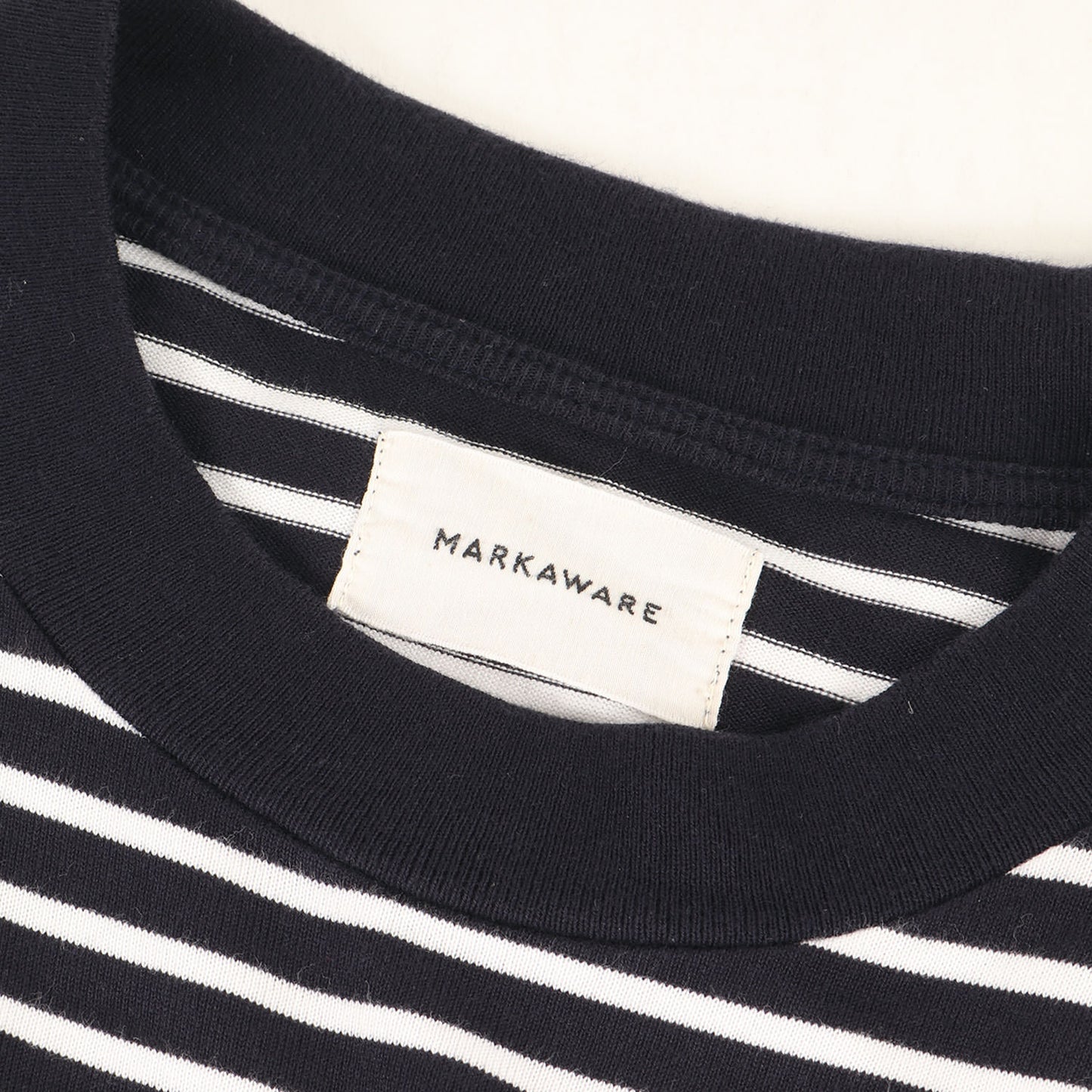 23AW ボーダー カットソー (BOX Tee L/S ORGANIC COTTON 20/1 BORDER A23B-03CS01C)