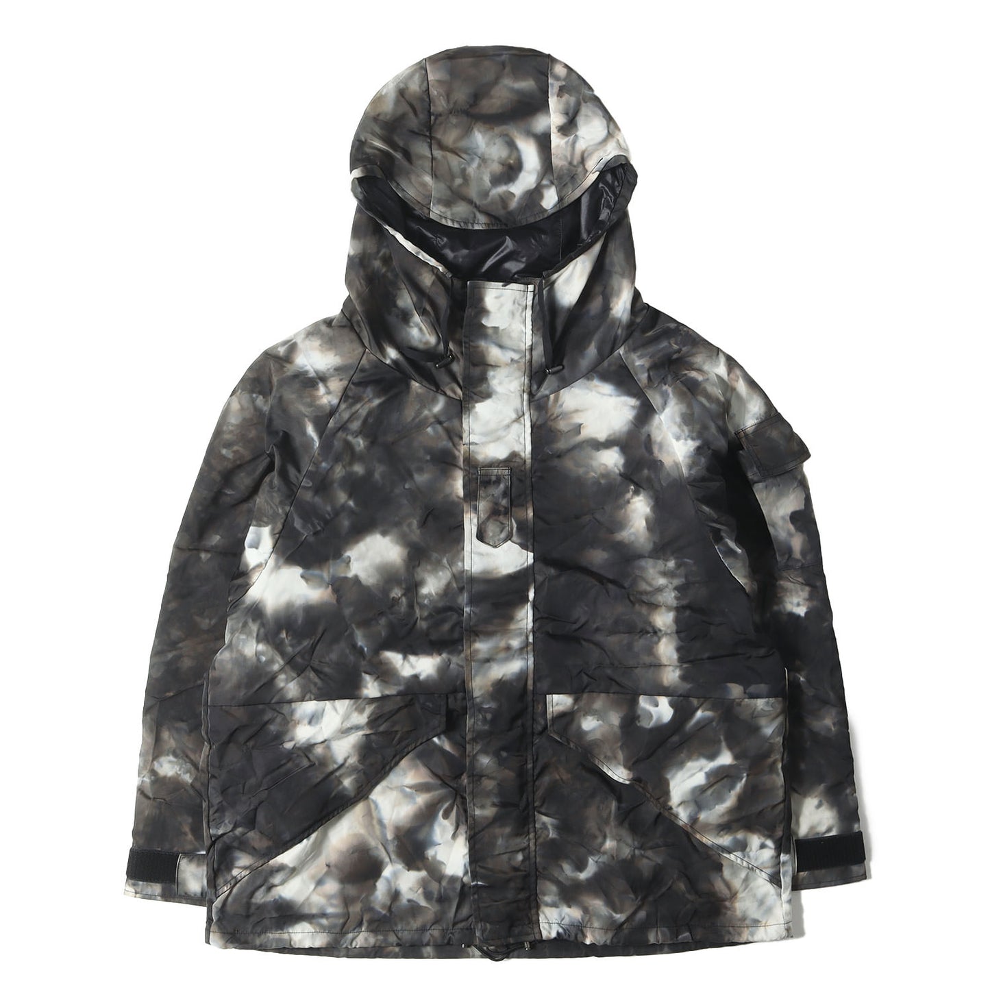 22AW ムラ染め ナイロン マウンテンパーカー (POUR CAMO MOUNTAIN PARKA 22AWJK03)